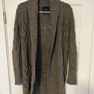 American Eagle Women's Long Cardigan Sweater